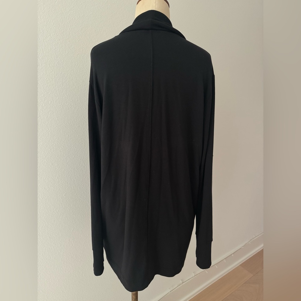 Athleta Pranayama Restore Wrap Size Small- Black - Picture 3 of 5